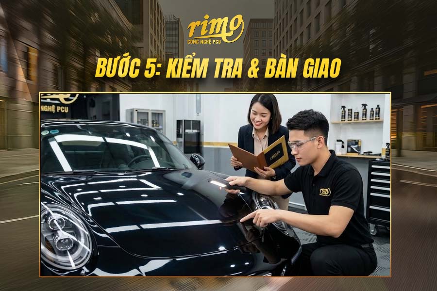 Bước 5: Kiểm tra cuối (Final QC) và Bàn giao Bước 5: Kiểm tra cuối (Final QC) và Bàn giao