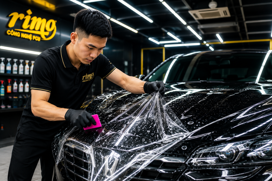 dán PPF Rimo là phương án bảo vệ chủ động, giúp xe luôn mới và giữ giá tốt nhất sau nhiều năm sử dụng dán PPF Rimo là phương án bảo vệ chủ động, giúp xe luôn mới và giữ giá tốt nhất sau nhiều năm sử dụng