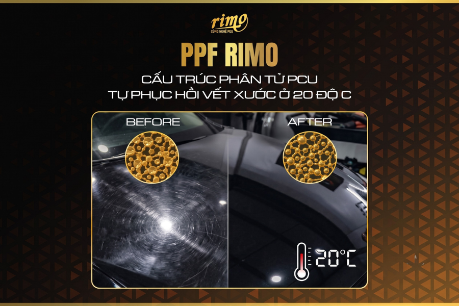 Công nghệ PCU tự phục hồi vết xước Công nghệ PCU tự phục hồi vết xước