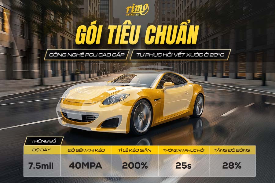 PPF Rimo - Gói Tiêu Chuẩn PPF Rimo - Gói Tiêu Chuẩn