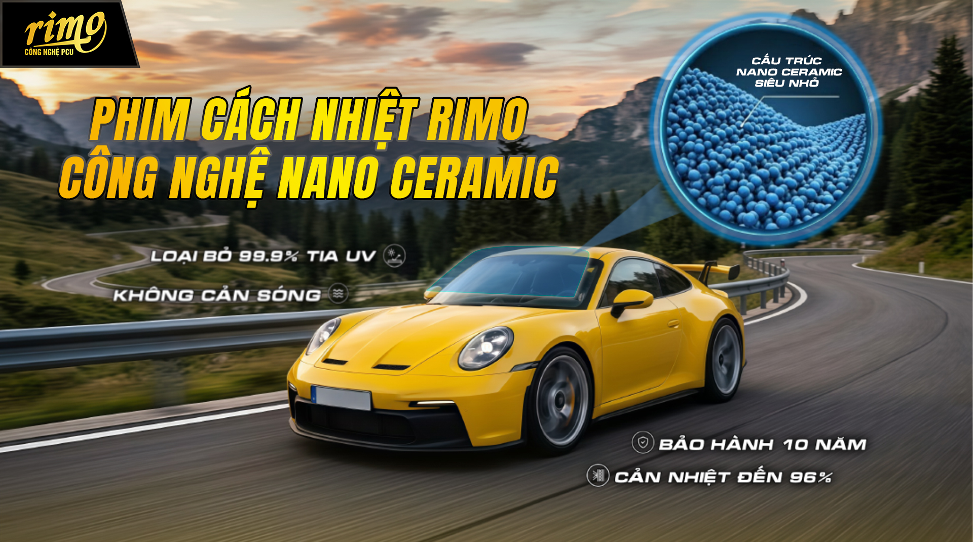 Tại sao n&ecirc;n d&aacute;n Phim c&aacute;ch nhiệt Nano Ceramic Rimo?