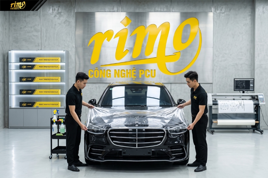 Rimo c&oacute; hệ thống Đại l&yacute; d&aacute;n PPF &ocirc; t&ocirc; ch&iacute;nh h&atilde;ng