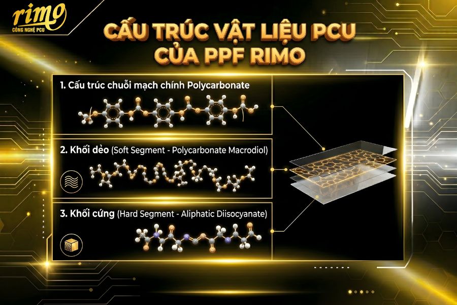 C&ocirc;ng nghệ PCU: Khả năng tự động phục hồi vết xước ở 20 độ C