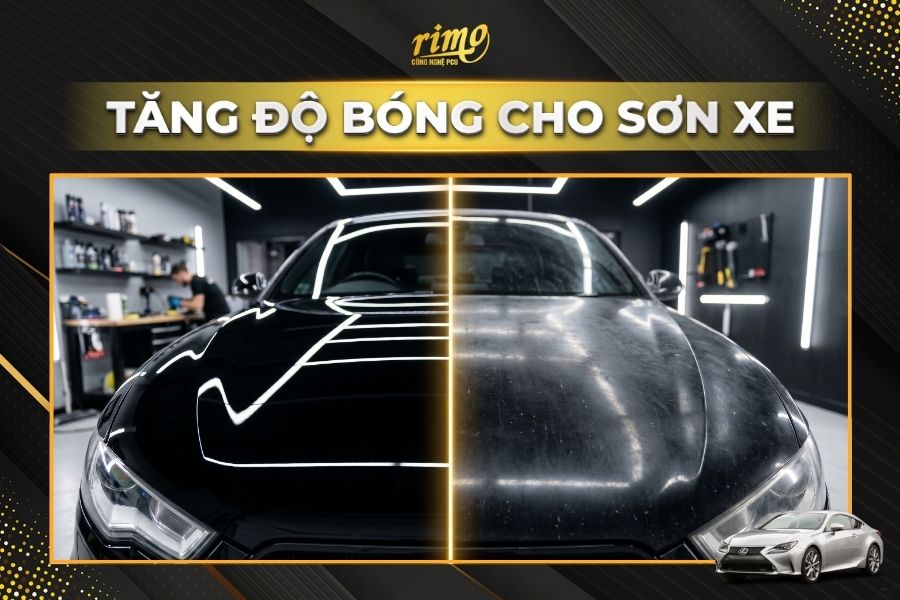 D&aacute;n PPF Rimo cho xe Lexus IS l&agrave;m tăng chiều s&acirc;u m&agrave;u sơn