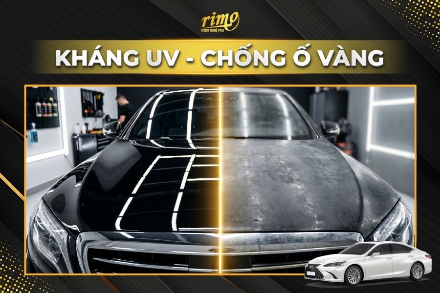D&aacute;n PPF Rimo cho xe Lexus ES chống &ocirc; xy h&oacute;a sơn xe