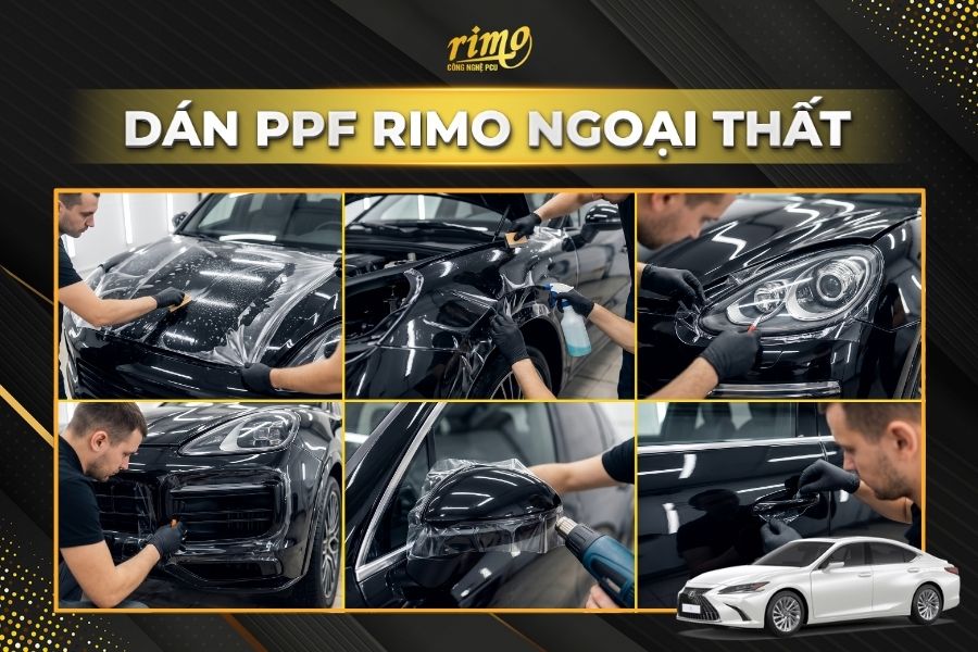 D&aacute;n PPF Rimo cho xe Lexus ES phần ngoại thất