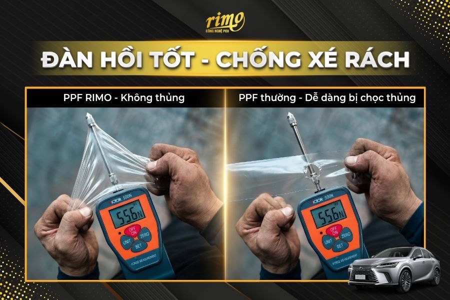 D&aacute;n PPF Rimo cho xe Lexus RX chống x&eacute; r&aacute;ch, va đập
