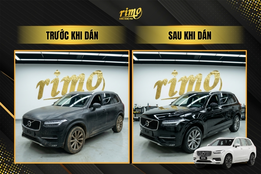 C&ocirc;ng nghệ PCU đột ph&aacute; khi d&aacute;n PPF Rimo cho xe Volvo XC90