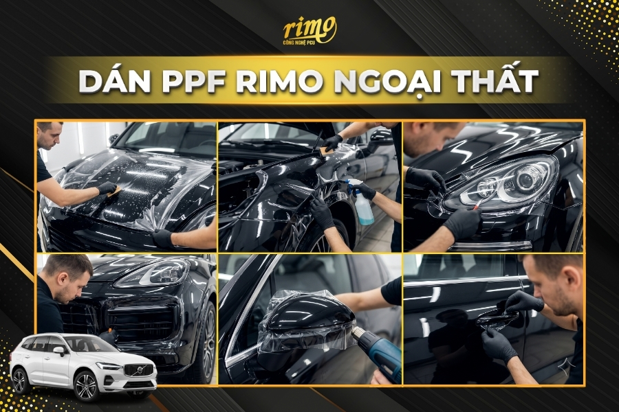 D&aacute;n PPF Rimo cho xe Volvo XC60 khu vực ngoại thất
