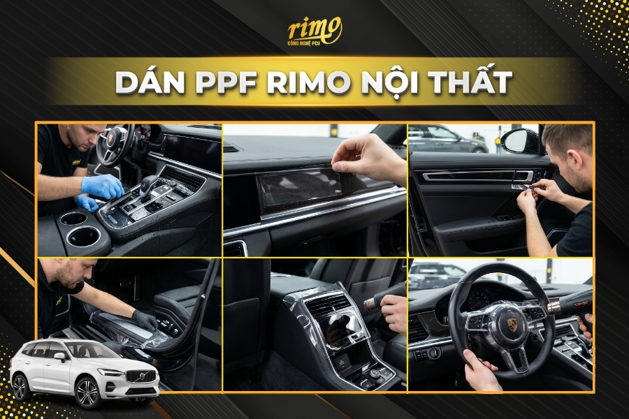 D&aacute;n PPF nội thất Volvo XC60