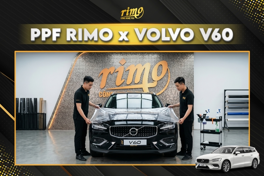 D&aacute;n PPF Rimo cho xe Volvo V60 tại Đại l&yacute; ch&iacute;nh h&atilde;ng