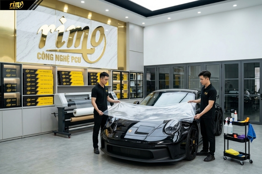 Rimo PPF ra mắt c&ocirc;ng nghệ mới PCU được thi c&ocirc;ng chuy&ecirc;n nghiệp
